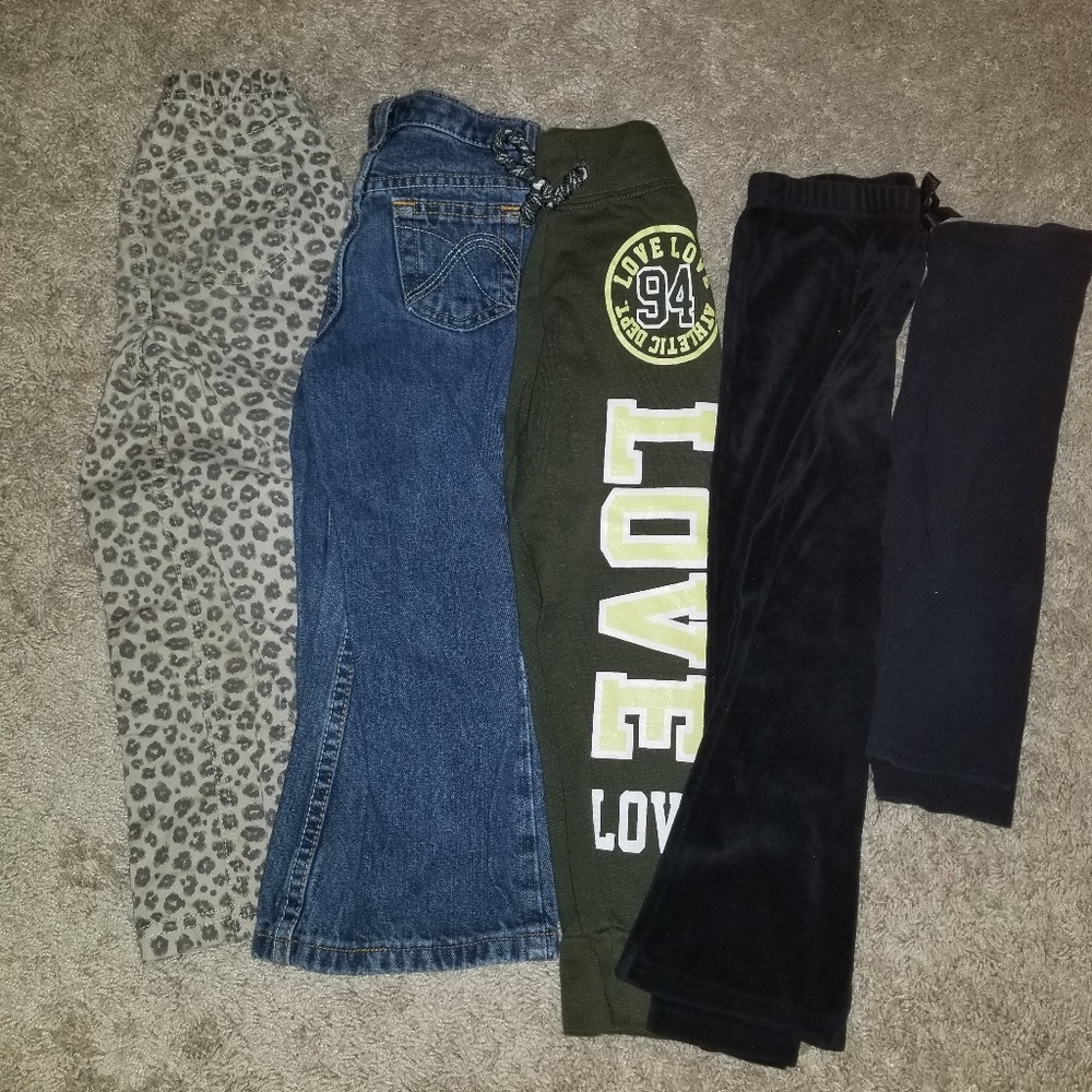 4t girls pants